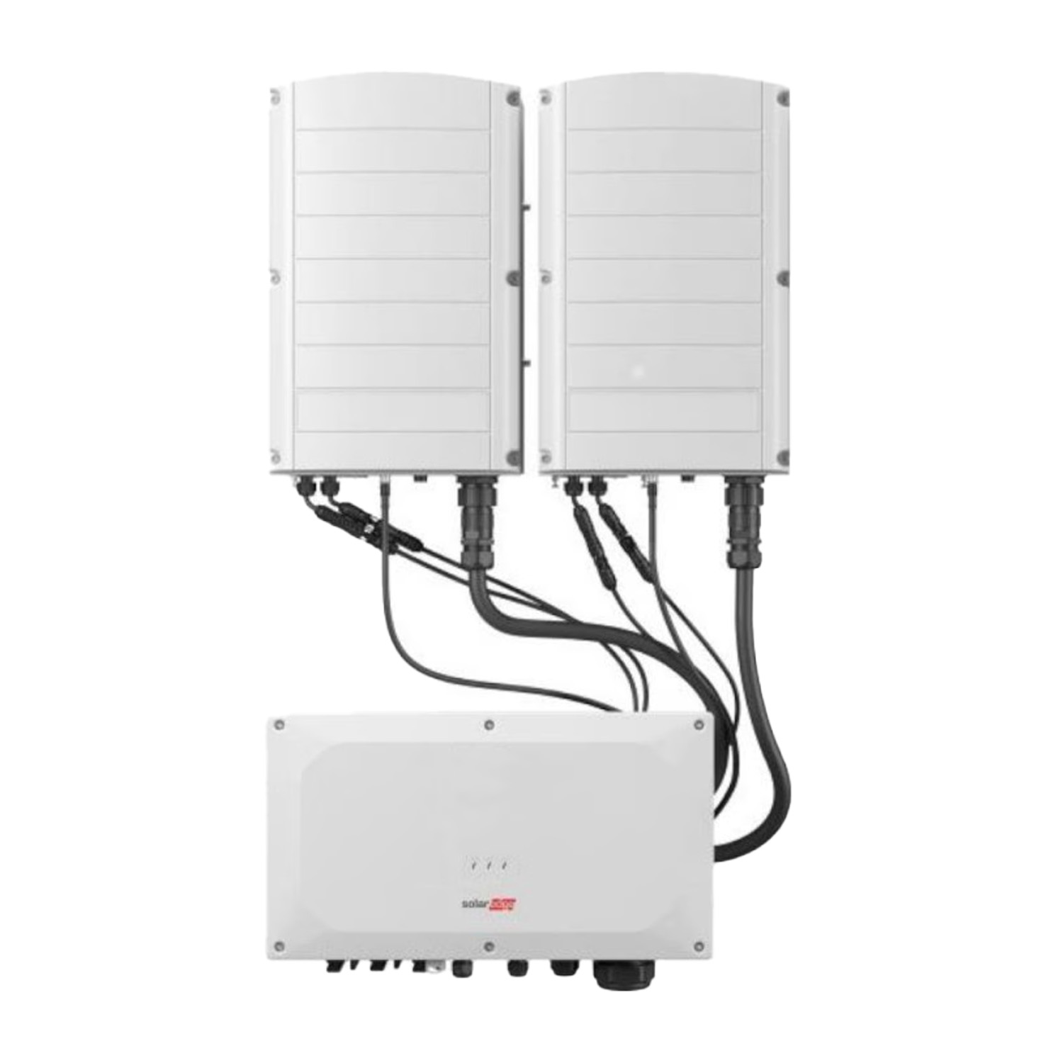 Inverter SOLAR EDGE SE66.6K - RW00IBNM4 + 2 pomocné jednotky SESUK-RW00INNN4