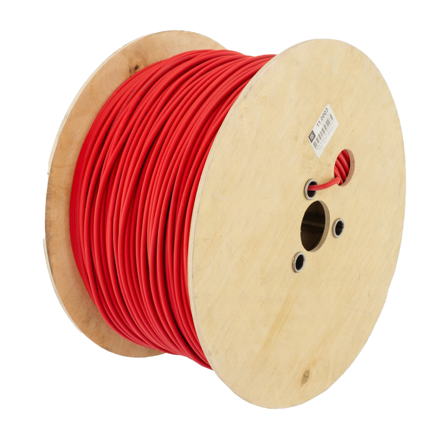 Solárny kábel KBE Solar - 1x6 mm² - červený / výpredaj